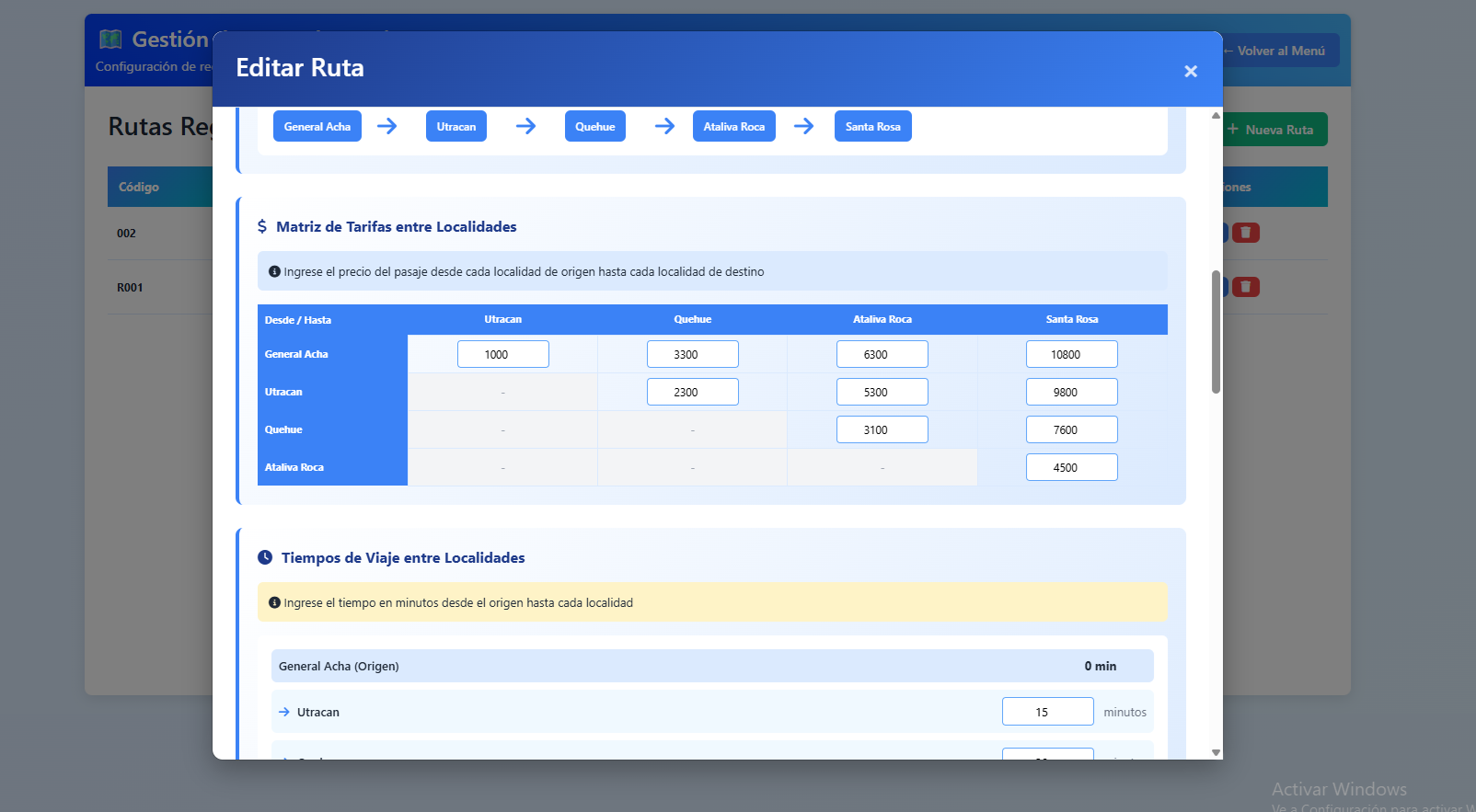 Mapa de asientos con disponibilidad en tiempo real